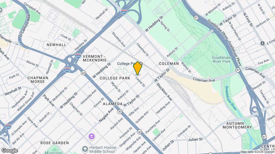 762-764 Laurel St Map and Location Details