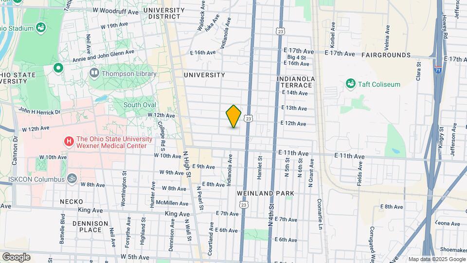 160-166 Chittenden Ave Mapa y Detalles de la Ubicación