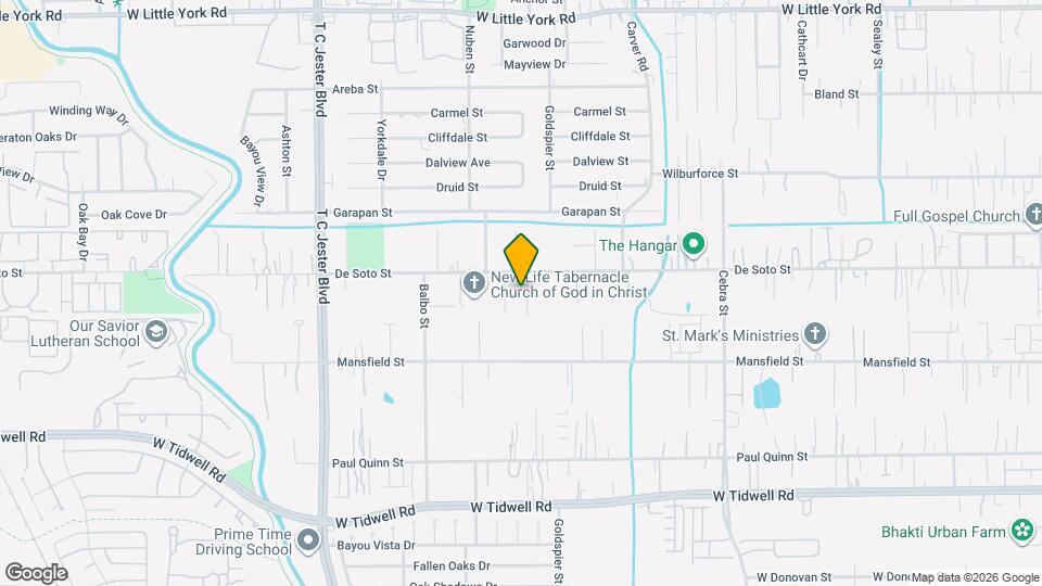 6125 Rollins St Map and Location Details