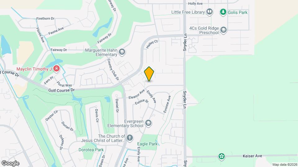 1016 Eleanor Ave Map and Location Details