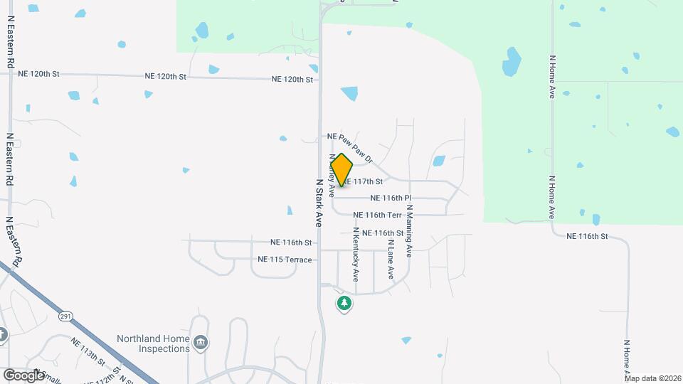 8808 NE 116th Pl Map and Location Details