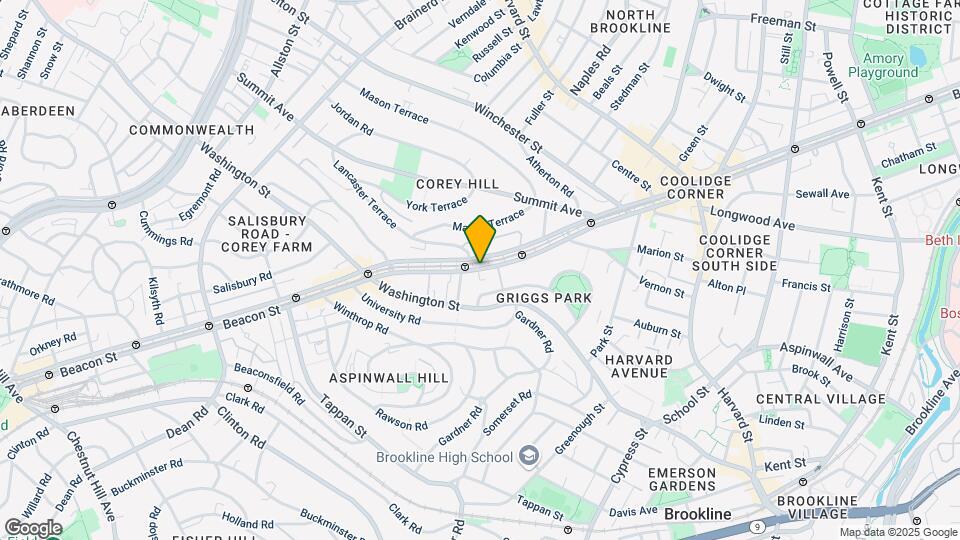 1527 Beacon St Map and Location Details