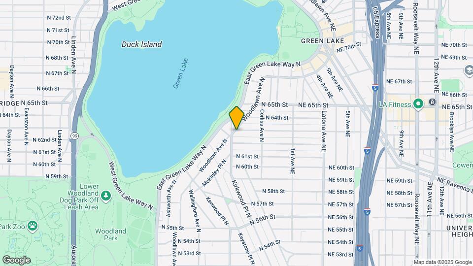 2109 N 63rd St Map and Location Details