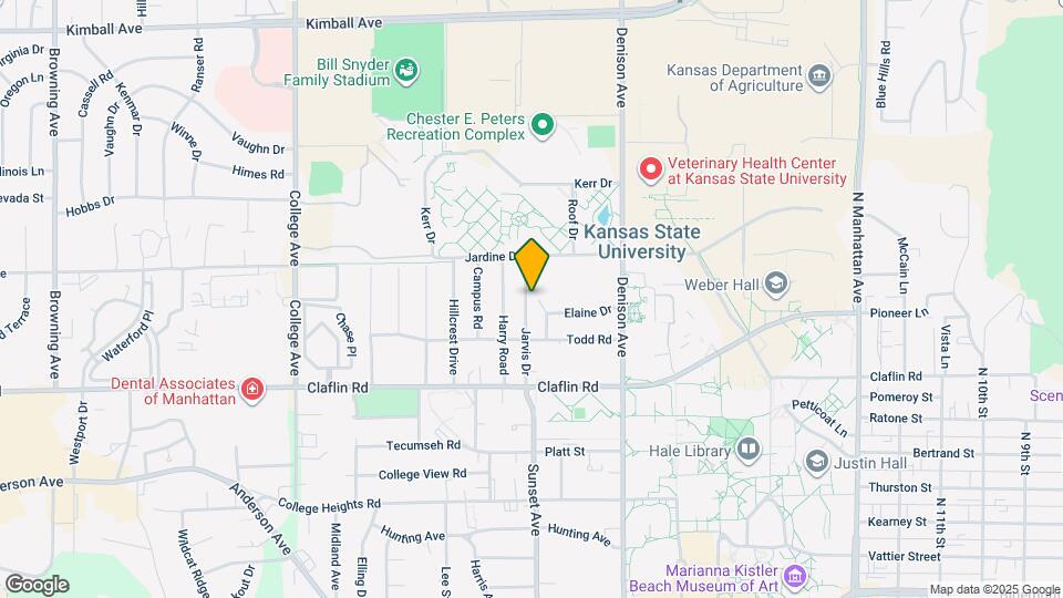 1526 Jarvis Dr Map and Location Details