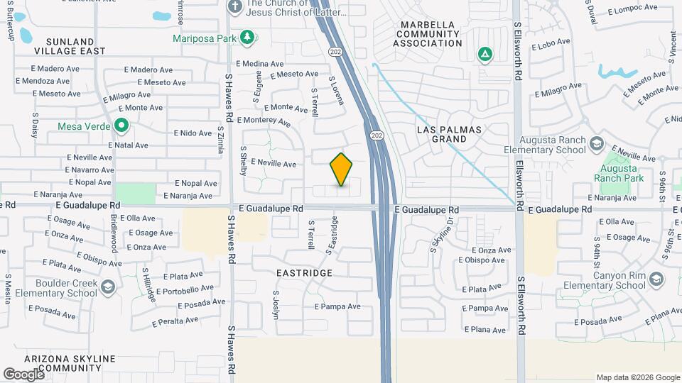 2735 S Eastridge Map and Location Details