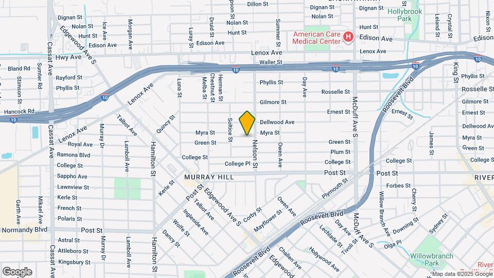 3516 Myra St Map and Location Details