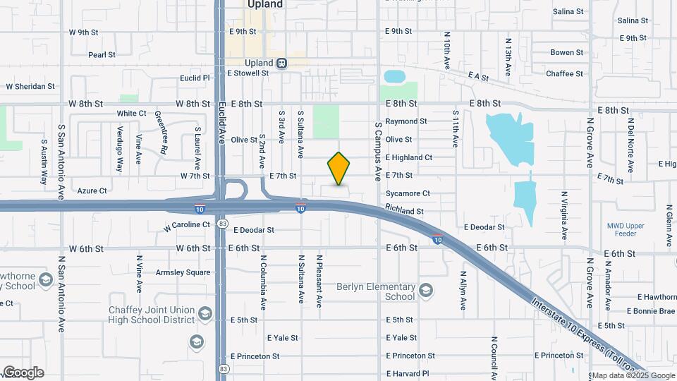 537 Richland St Map and Location Details