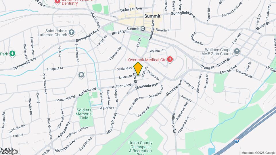 82 Elm St Map and Location Details