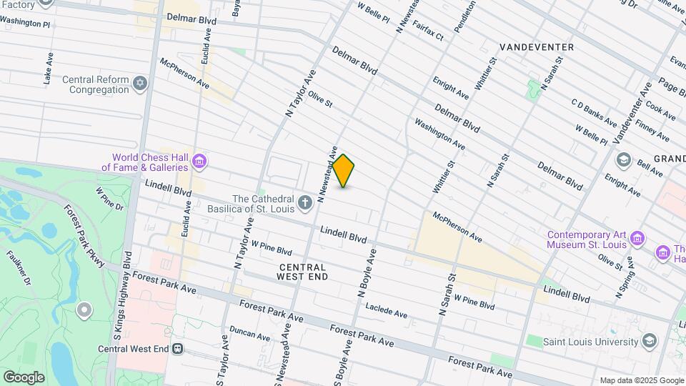 4371 Maryland Ave, Unit 2nd Floor Map and Location Details