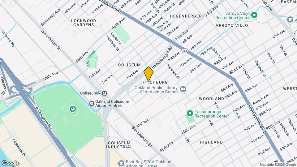 1035 76th Ave Mapa y Detalles de la Ubicación