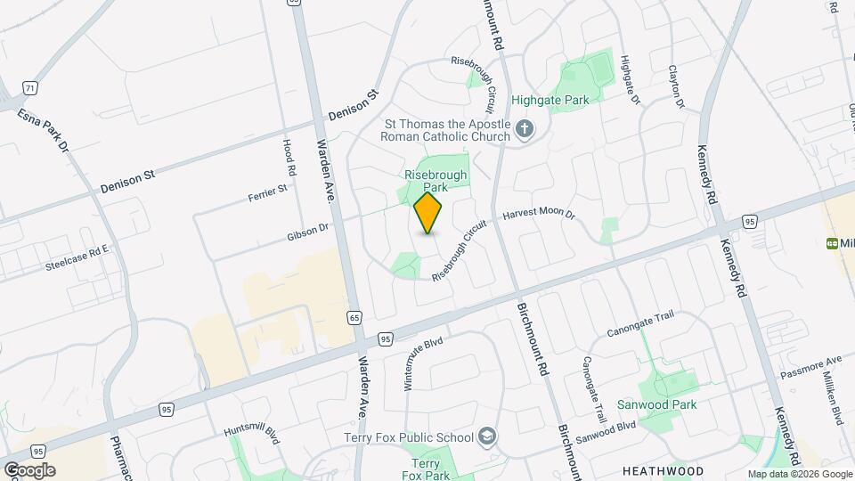 14 Empringham Crescent Map and Location Details