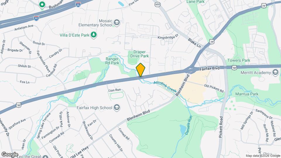 9485 Fairfax Blvd Map and Location Details