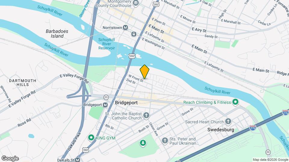 35 E Front St Map and Location Details