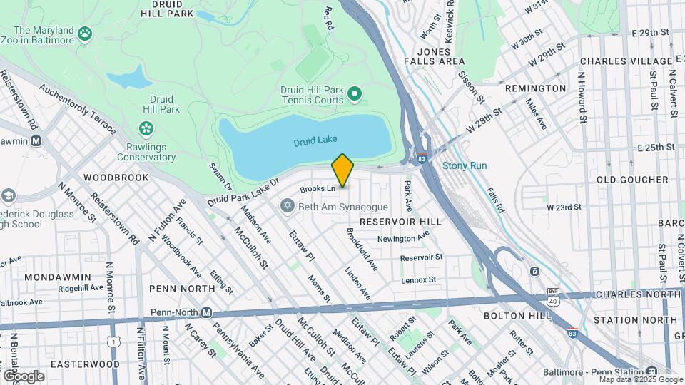805 Brooks Ln Map and Location Details