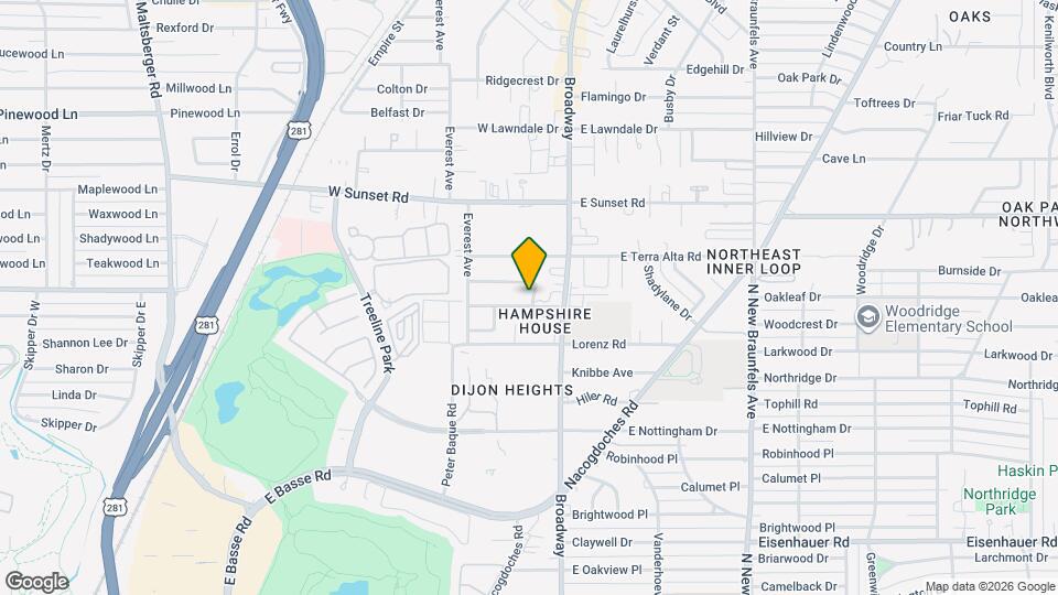 1723 Corita St Map and Location Details