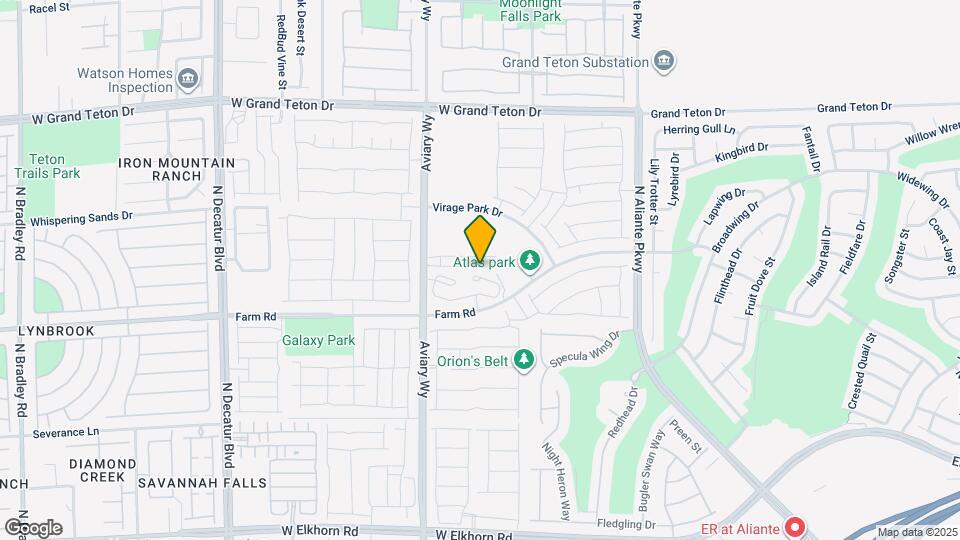 4133 Venus Falls Ave Map and Location Details