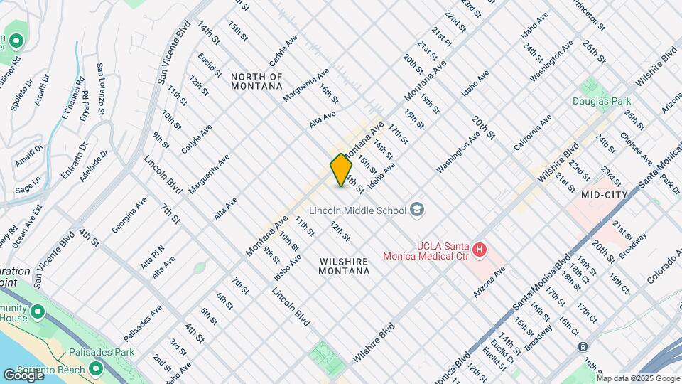 831-833 Euclid St Mapa y Detalles de la Ubicación