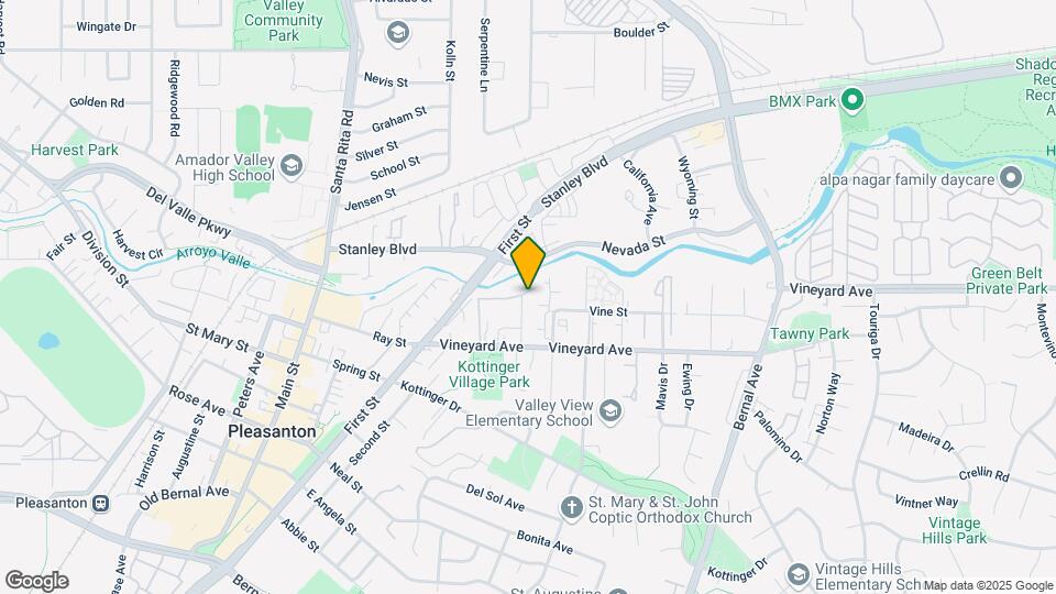 Pleasanton Glen Apartments Map and Location Details