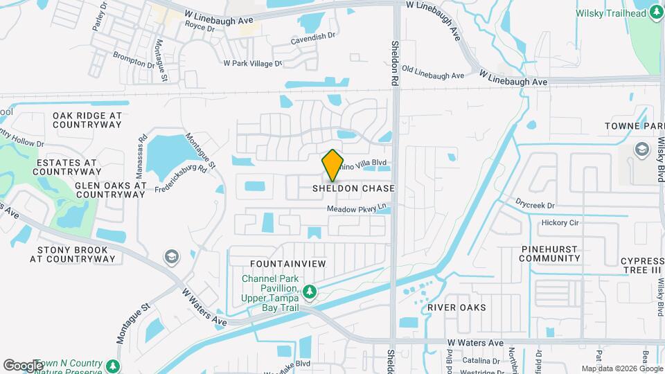 9017 Sheldon Chase Dr Map and Location Details