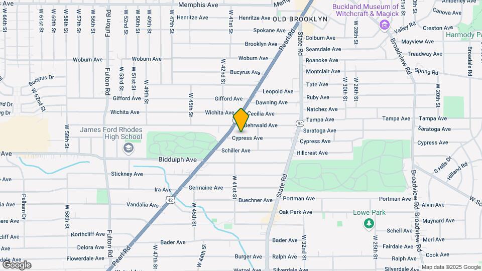 4014 Cypress Ave Map and Location Details