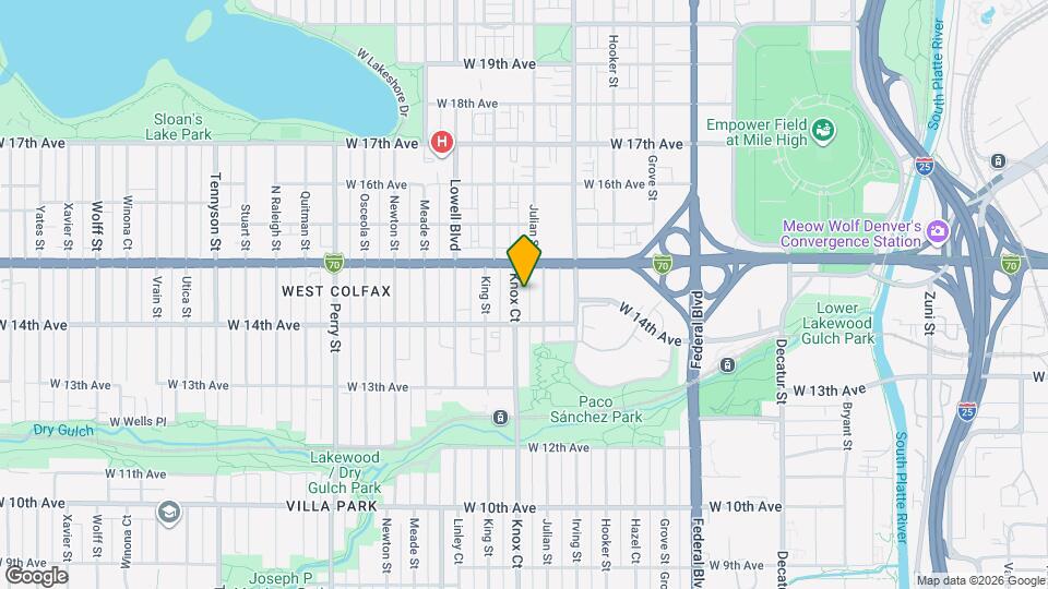 1448 Knox Ct Map and Location Details