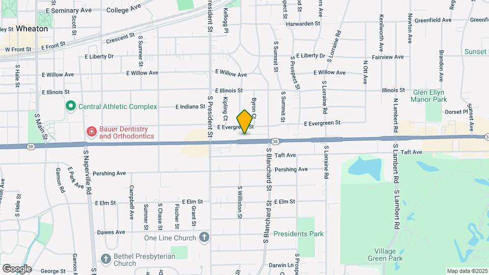 1205 E Roosevelt Rd Map and Location Details