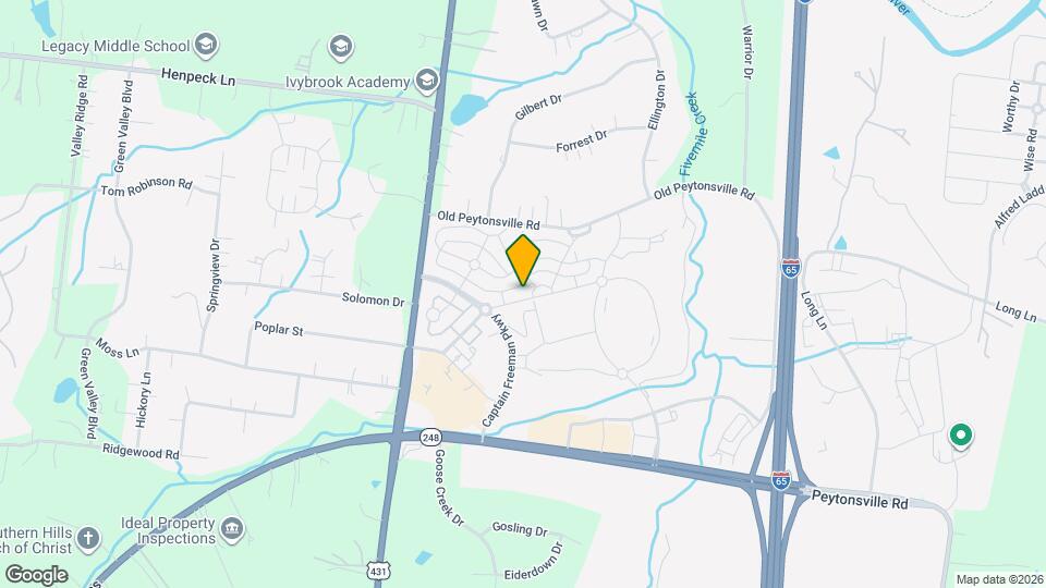 2069 Rural Plains Cir Map and Location Details