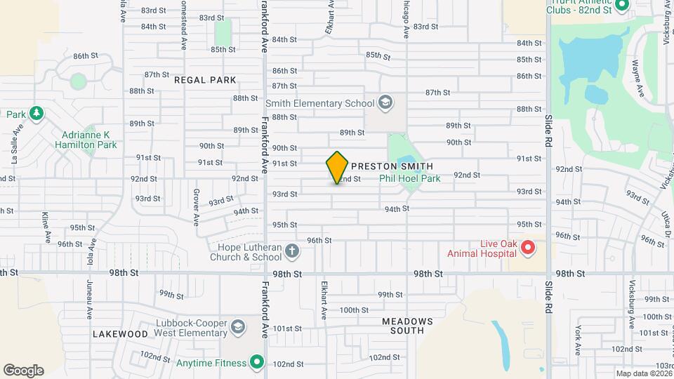 5564 93rd St Map and Location Details