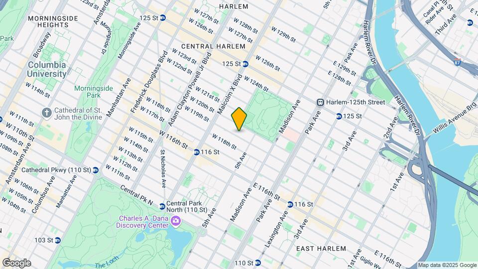 29 W 119th St Map and Location Details