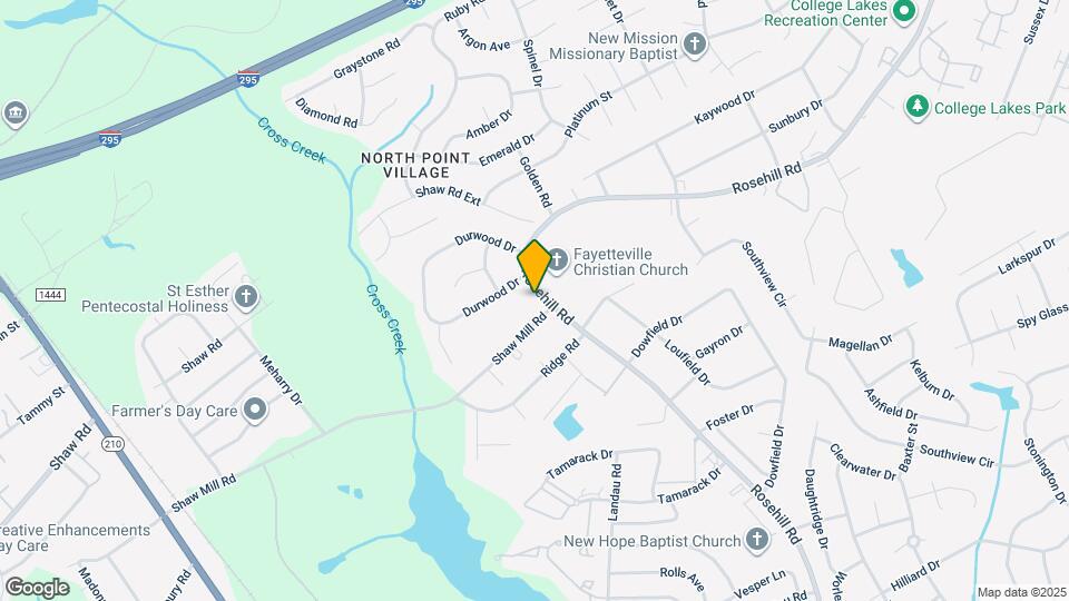 4305 Rosehill Rd Map and Location Details