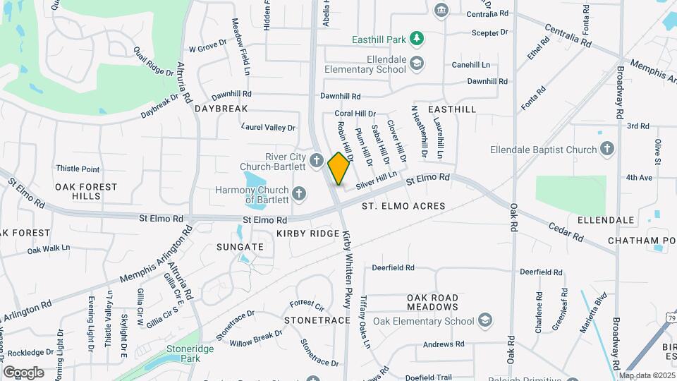 3819 Cherry Hill Ln Map and Location Details