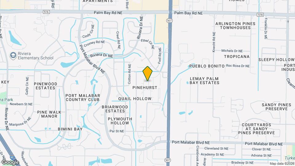 4611 Tree Ridge Ln NE Map and Location Details