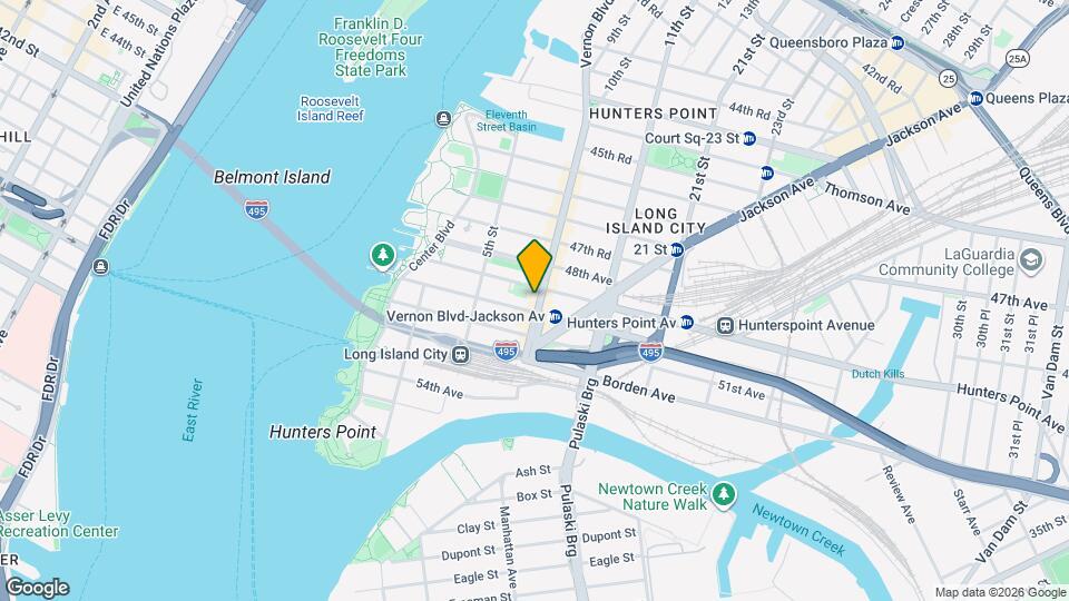 4910 Vernon Blvd, Unit 3F Mapa y Detalles de la Ubicación