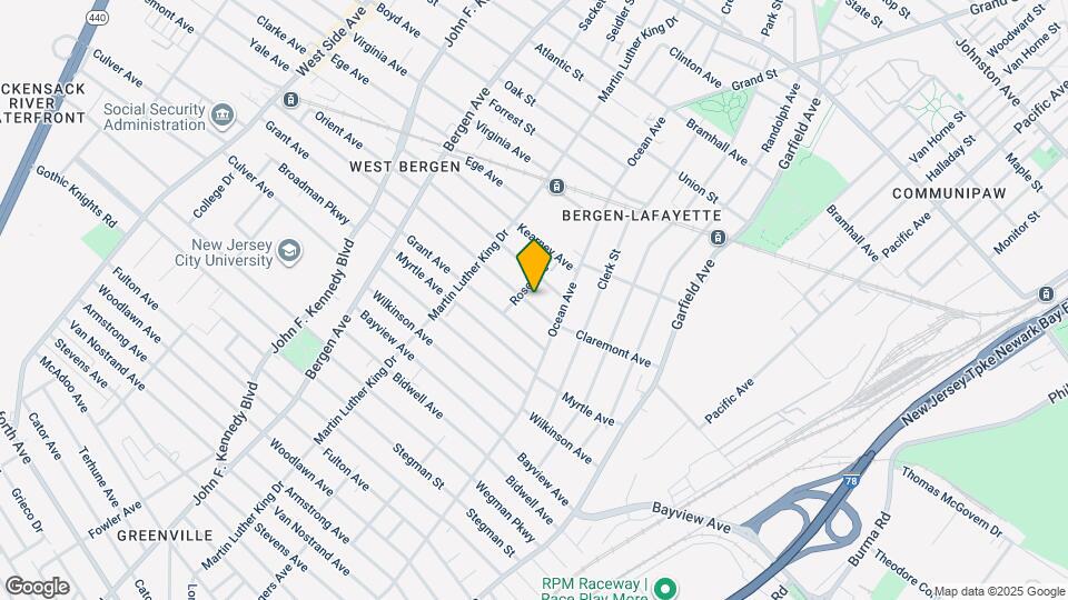 108 Claremont Ave Mapa y Detalles de la Ubicación