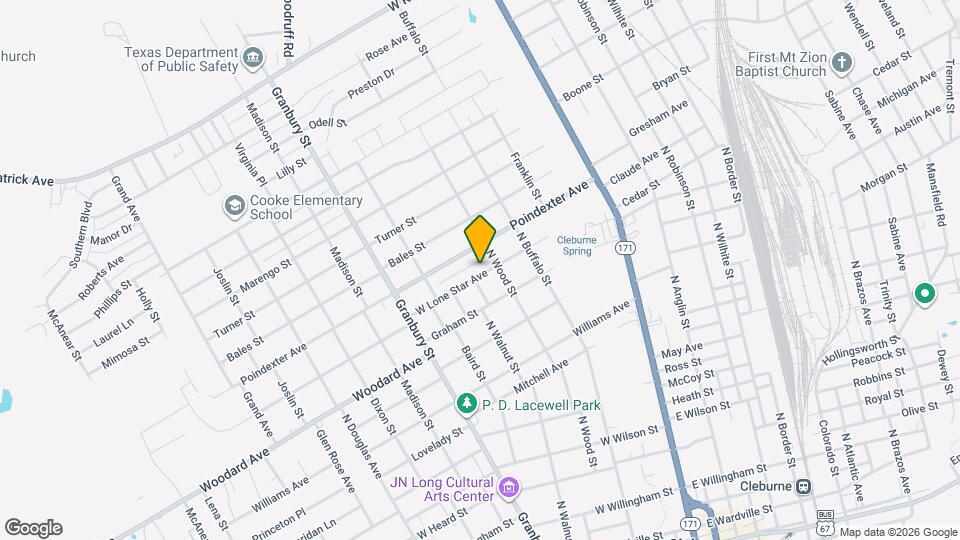 508 W Lone Star Ave Map and Location Details