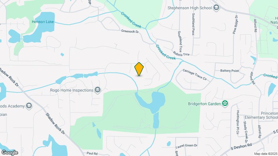 628 Shadow Valley Ct Map and Location Details