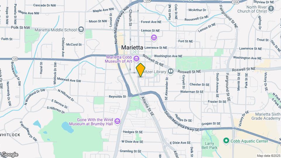 89 SE Atlanta St Map and Location Details