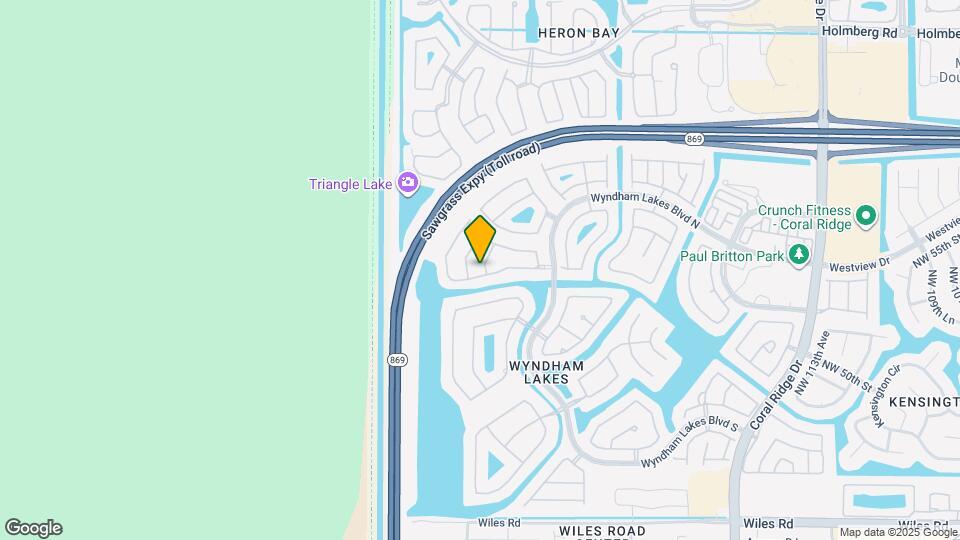 5310 NW 124th Way Map and Location Details