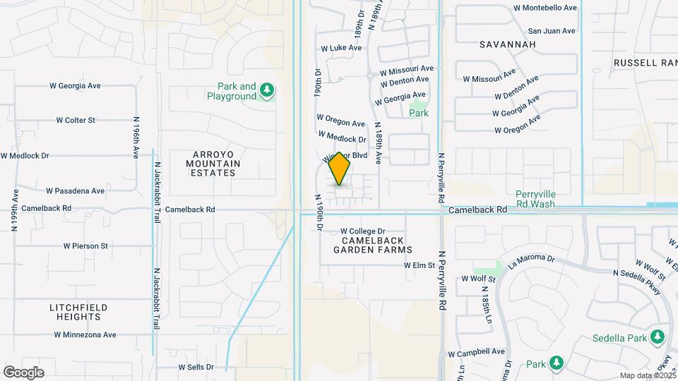 5023 N 189th Glen Map and Location Details