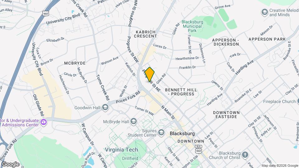 705 Progress St NE Map and Location Details