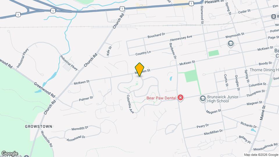 185 Columbia Ave Mapa y Detalles de la Ubicación