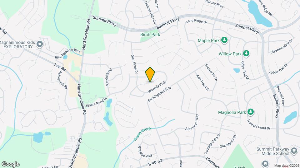 314 E Waverly Pl Ct Mapa y Detalles de la Ubicación