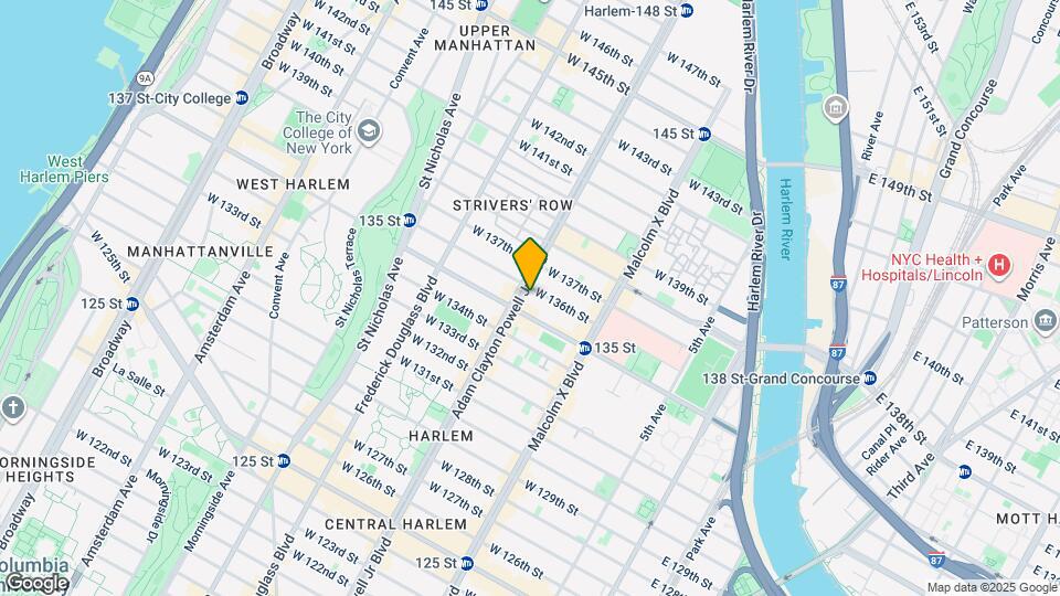 2313 Adam Clayton Powell Jr Blvd Map and Location Details