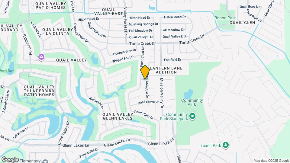 3514 Quail Meadow Dr Map and Location Details