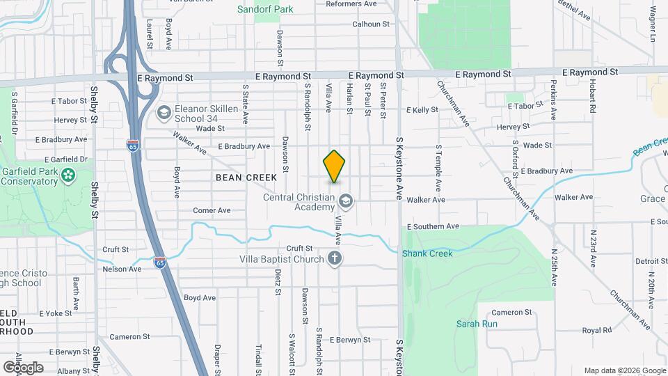 2517 Villa Ave Map and Location Details