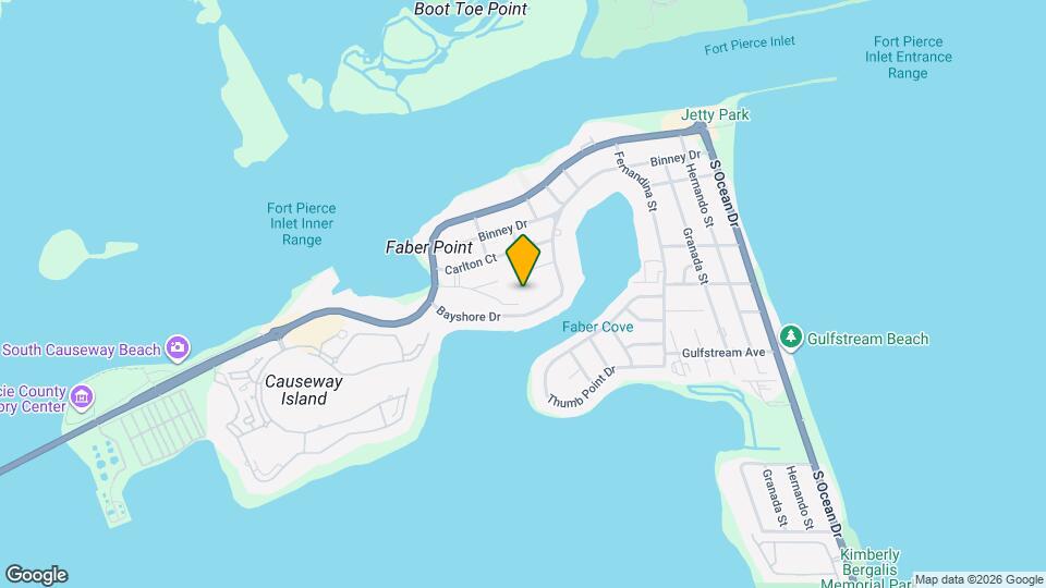 1261 Bonefish Ct Map and Location Details