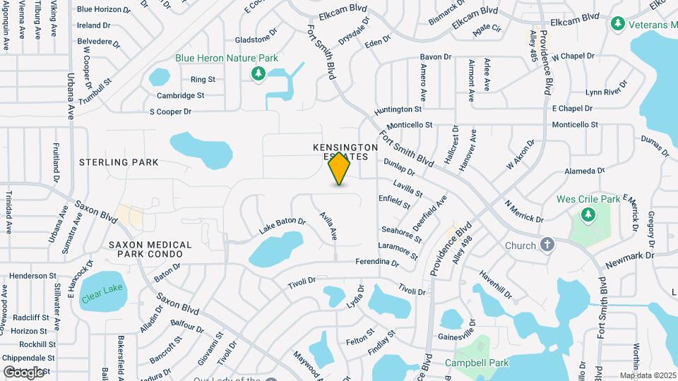 1443 Daystar Ln Map and Location Details