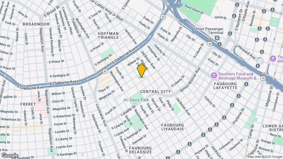 2427 S Robertson St, Unit 2427 Map and Location Details