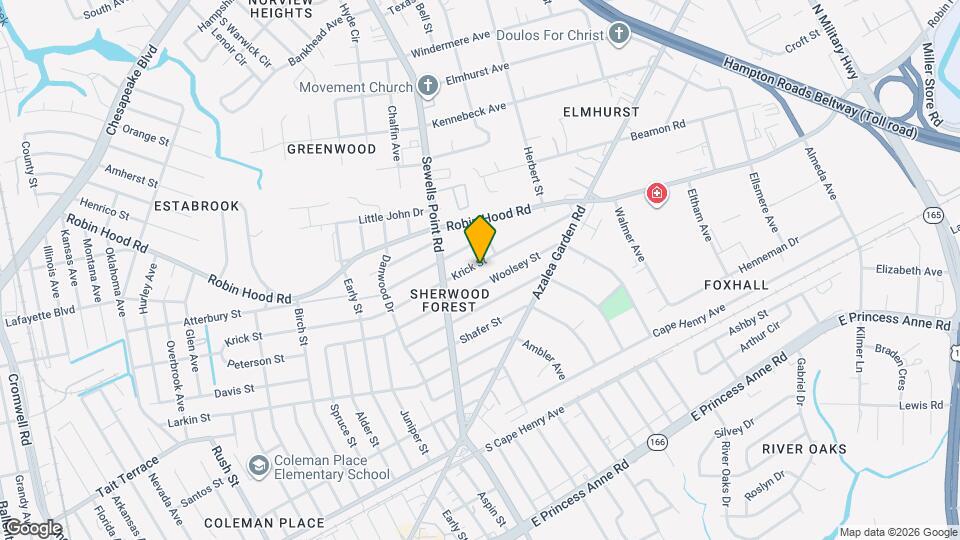 4923 Krick St Map and Location Details