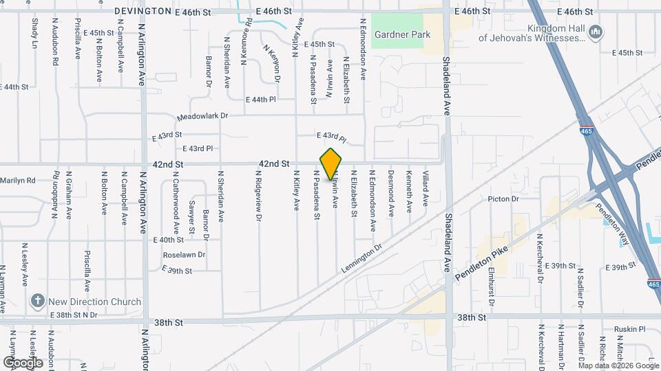 4176 N Irwin Ave Map and Location Details